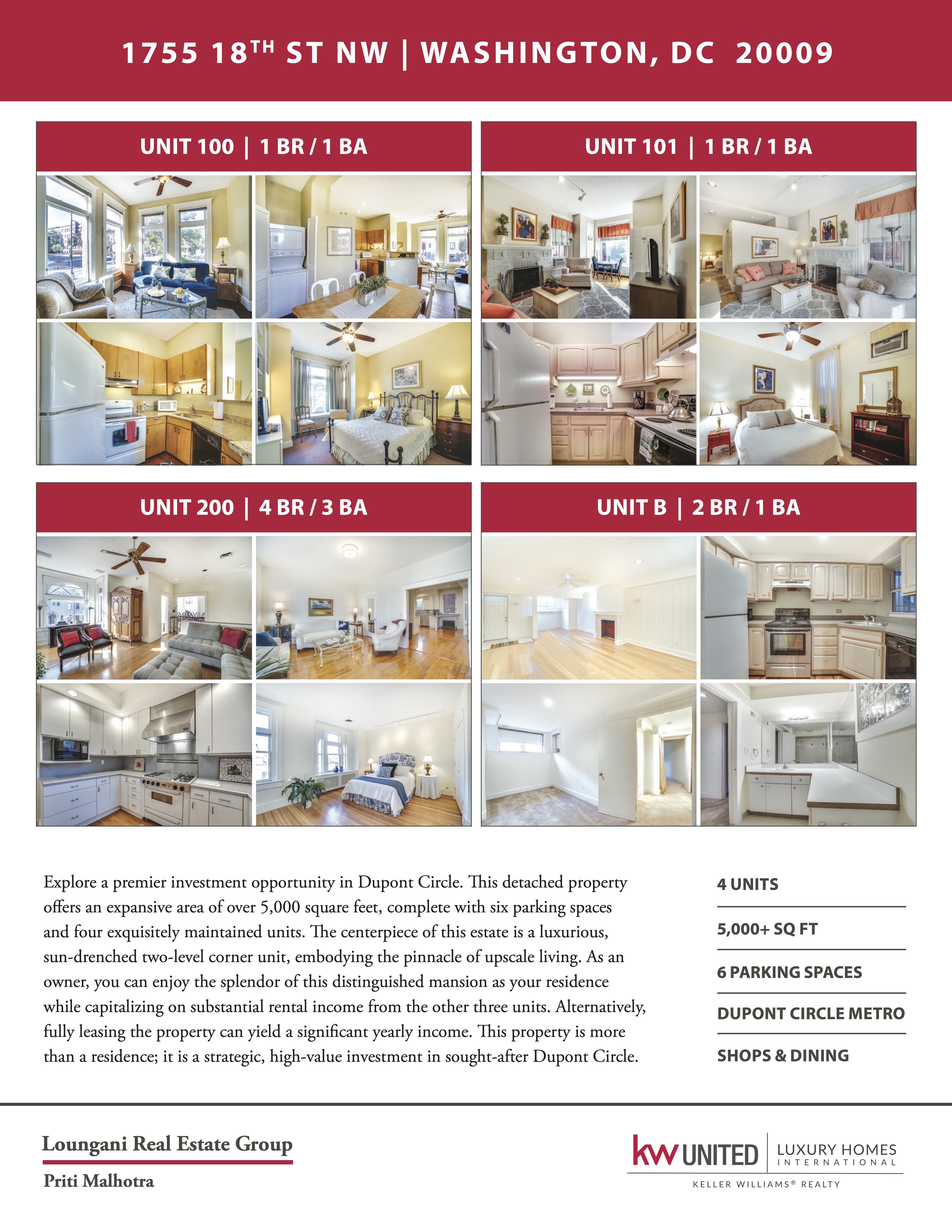 1755 18th Street NW, Washington, DC, 20009 - Brochure 2