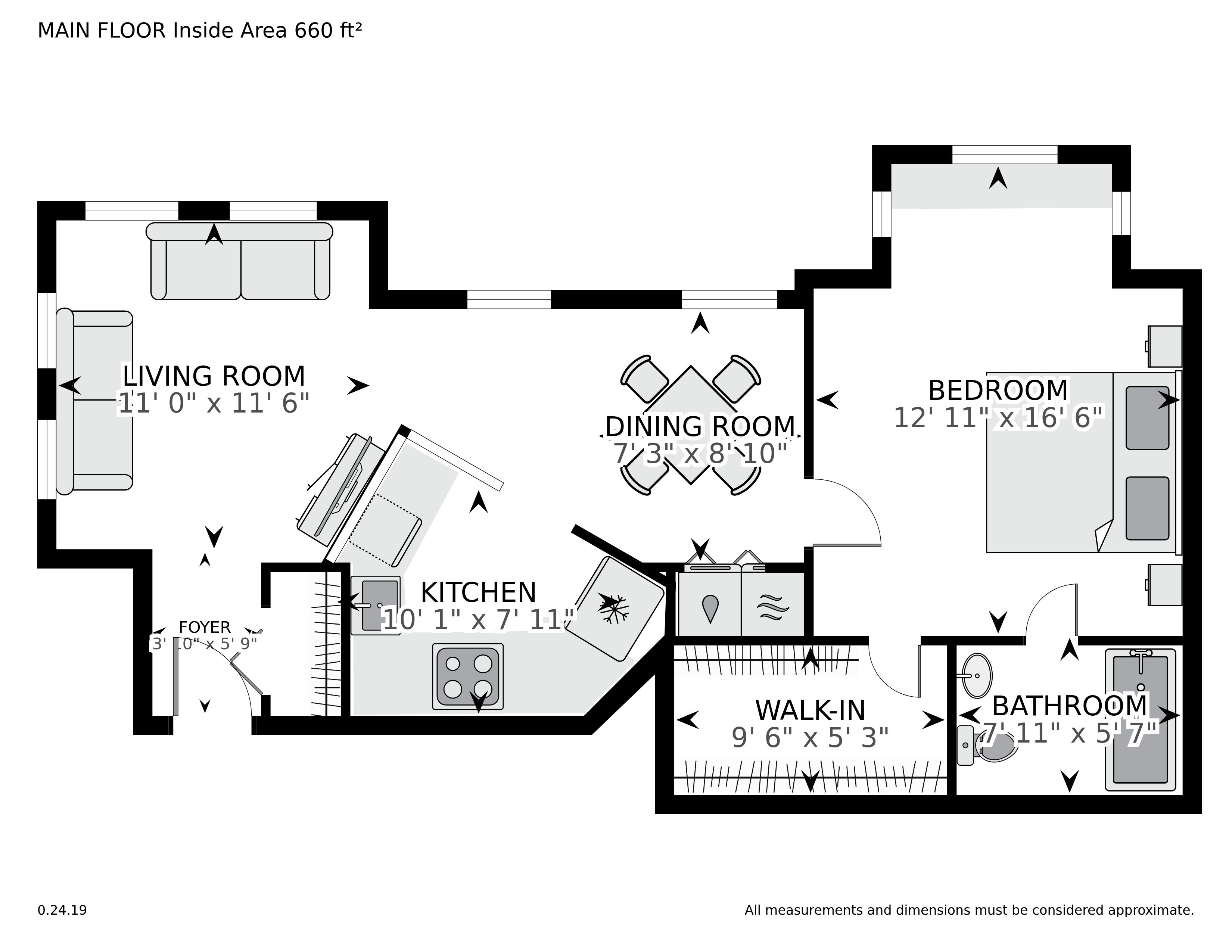 1755 18th Street NW,  Washington, DC, 20009 - Floor Plans Unit 100