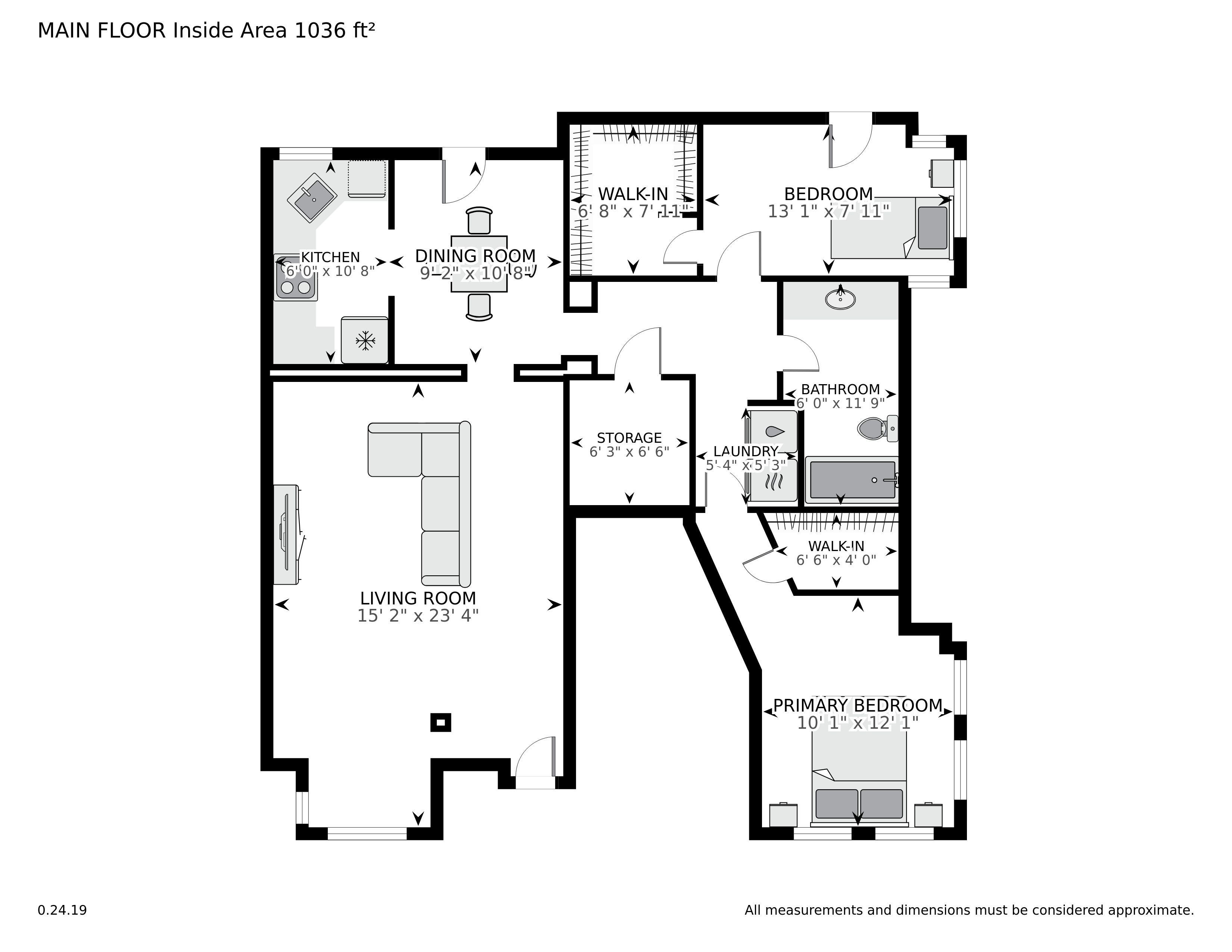 1755 18th Street NW,  Washington, DC, 20009 - Floor Plans Unit B 